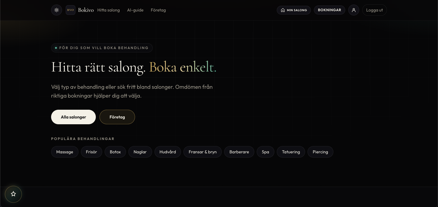 Startsida – hitta salong & boka
